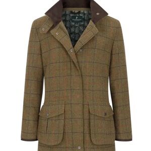 Women's Waterproof Tweed Field Jacket